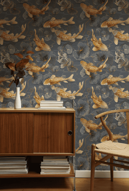 Glimmering Lotus Wallpaper