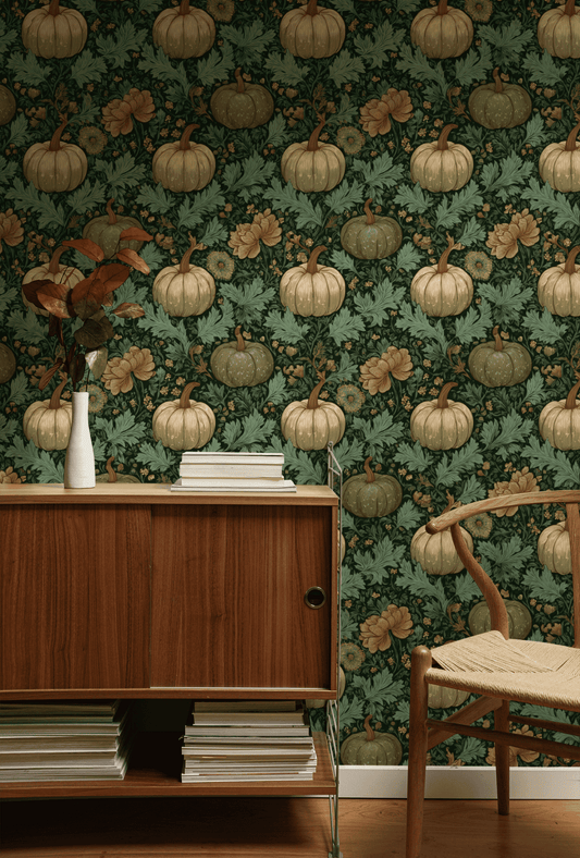 Verdant Pumpkin Wallpaper