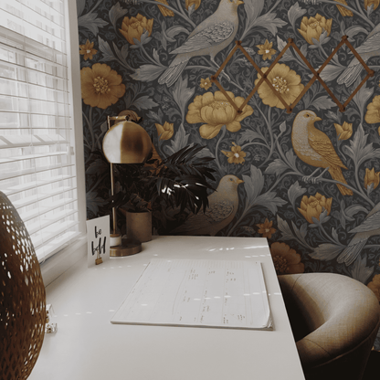 Amber Warbler Wallpaper