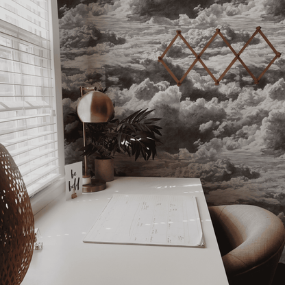 Stormy Hatching Wallpaper