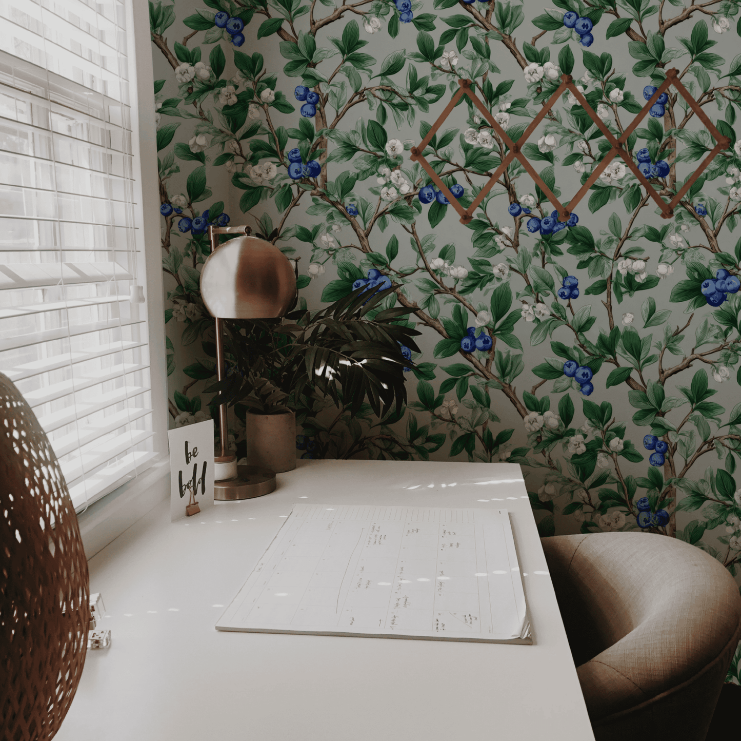 Chalky Blueberry Wallpaper