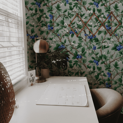 Chalky Blueberry Wallpaper