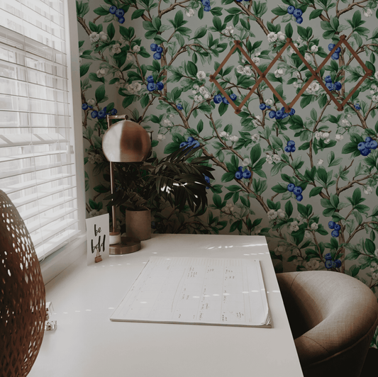 Chalky Blueberry Wallpaper