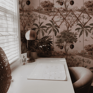 Palm Cottage Wallpaper