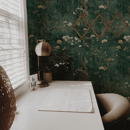 Cracked Verdure Wallpaper