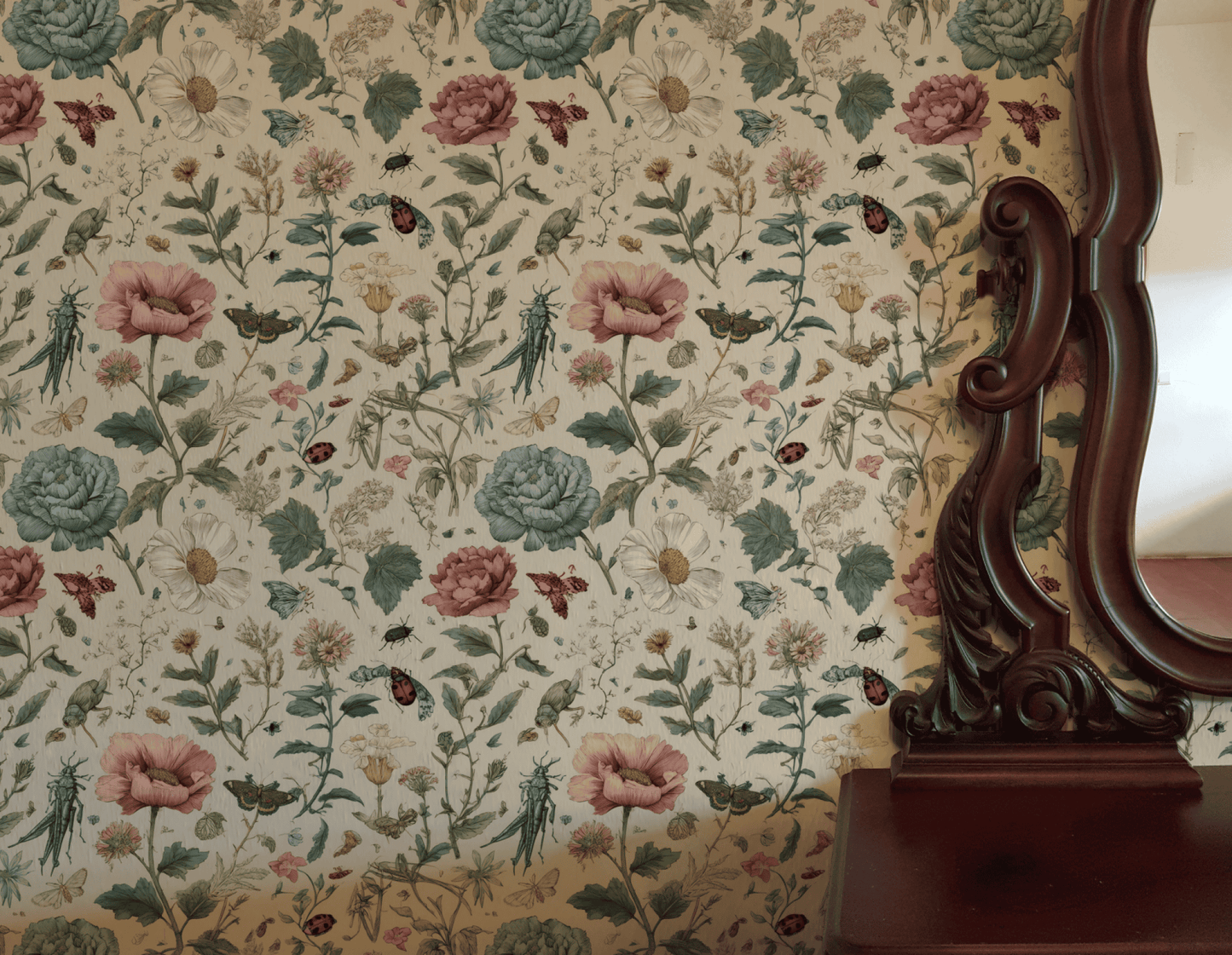 Artisanal Insect Wallpaper