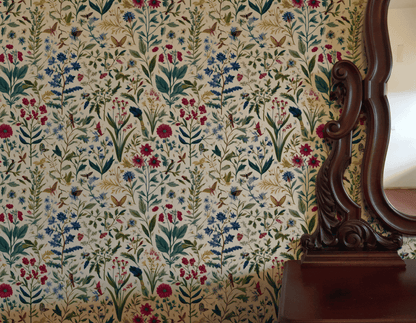 Gothic Botanical Wallpaper