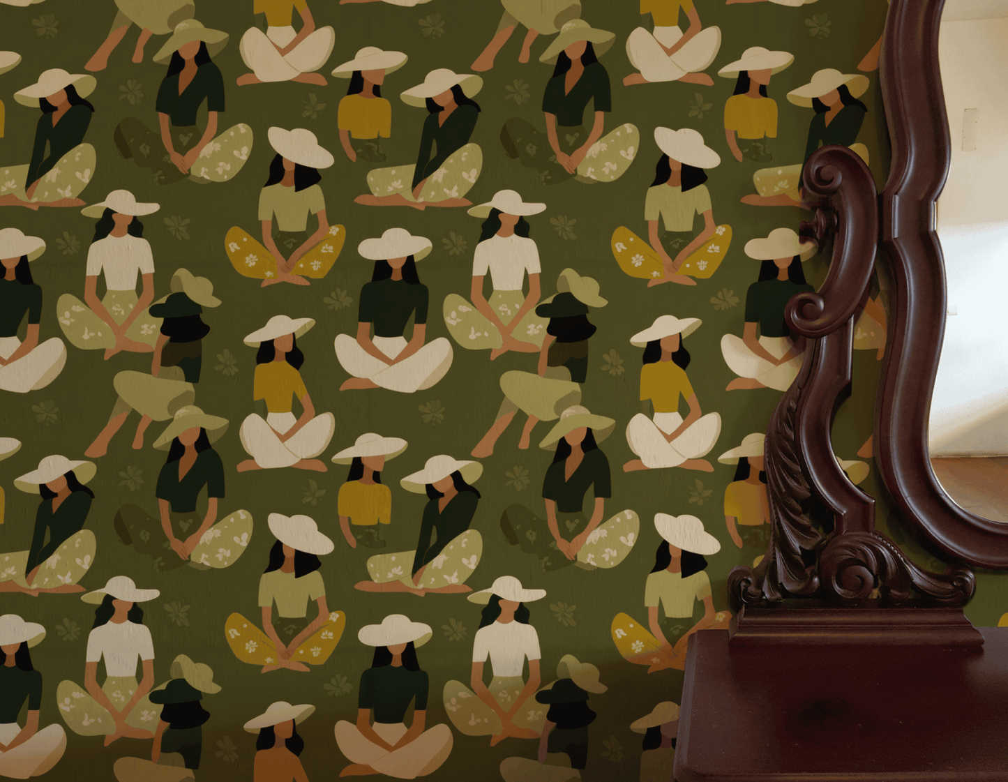 Ethereal Green Wallpaper