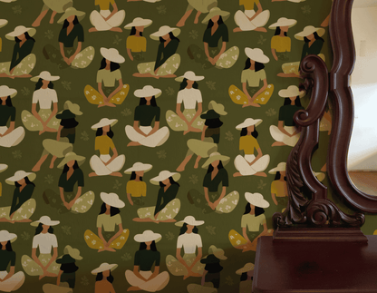 Ethereal Green Wallpaper