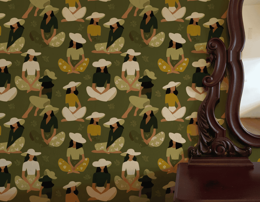 Ethereal Green Wallpaper