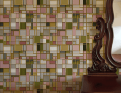 Gold Grid Wallpaper