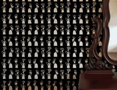Bouquet Silhouette Wallpaper