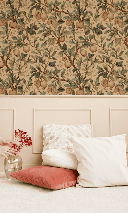 Verdant Russet Wallpaper