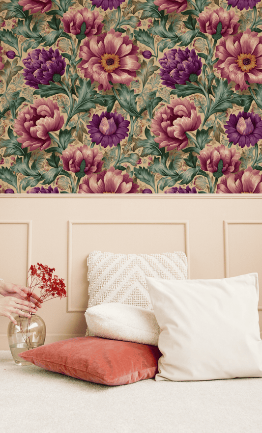 Amethyst Lotus Wallpaper