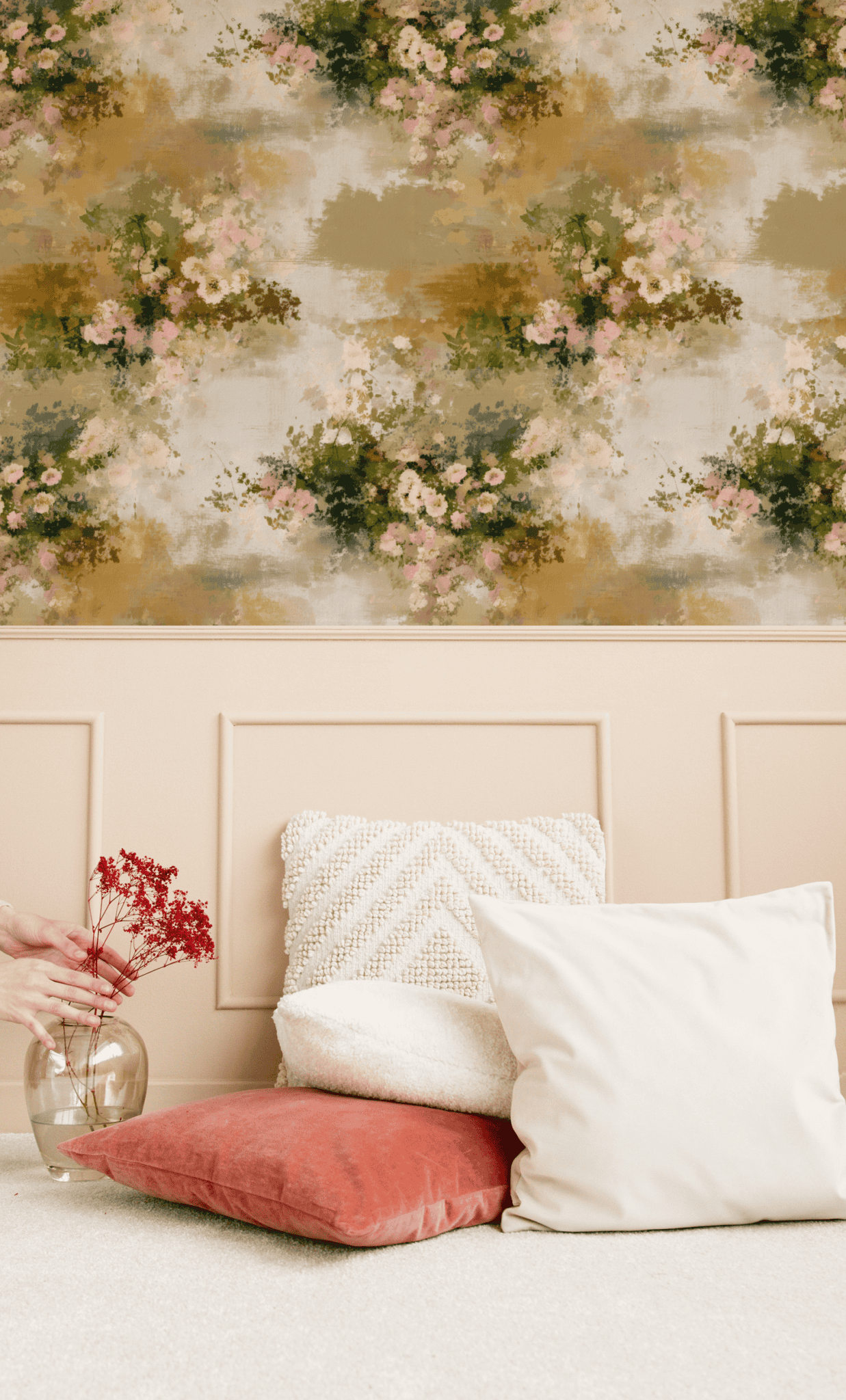 Pastel Garden Wallpaper