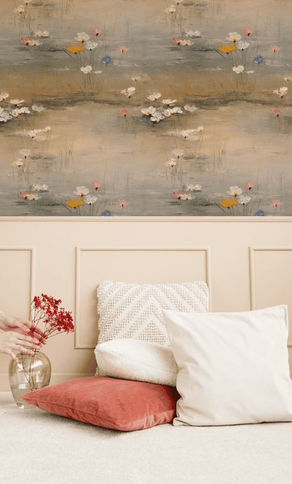 Glistening Petals Wallpaper