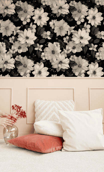 Gothic Bloom Wallpaper