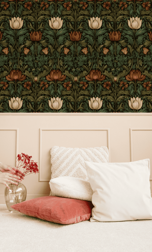 Gothic Lotus Wallpaper