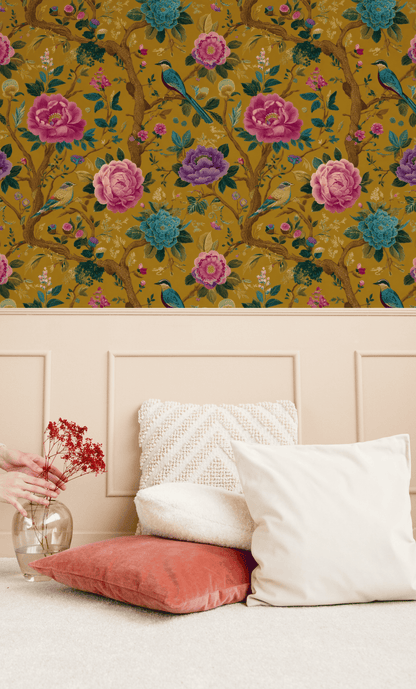 Gothic Songbird Wallpaper