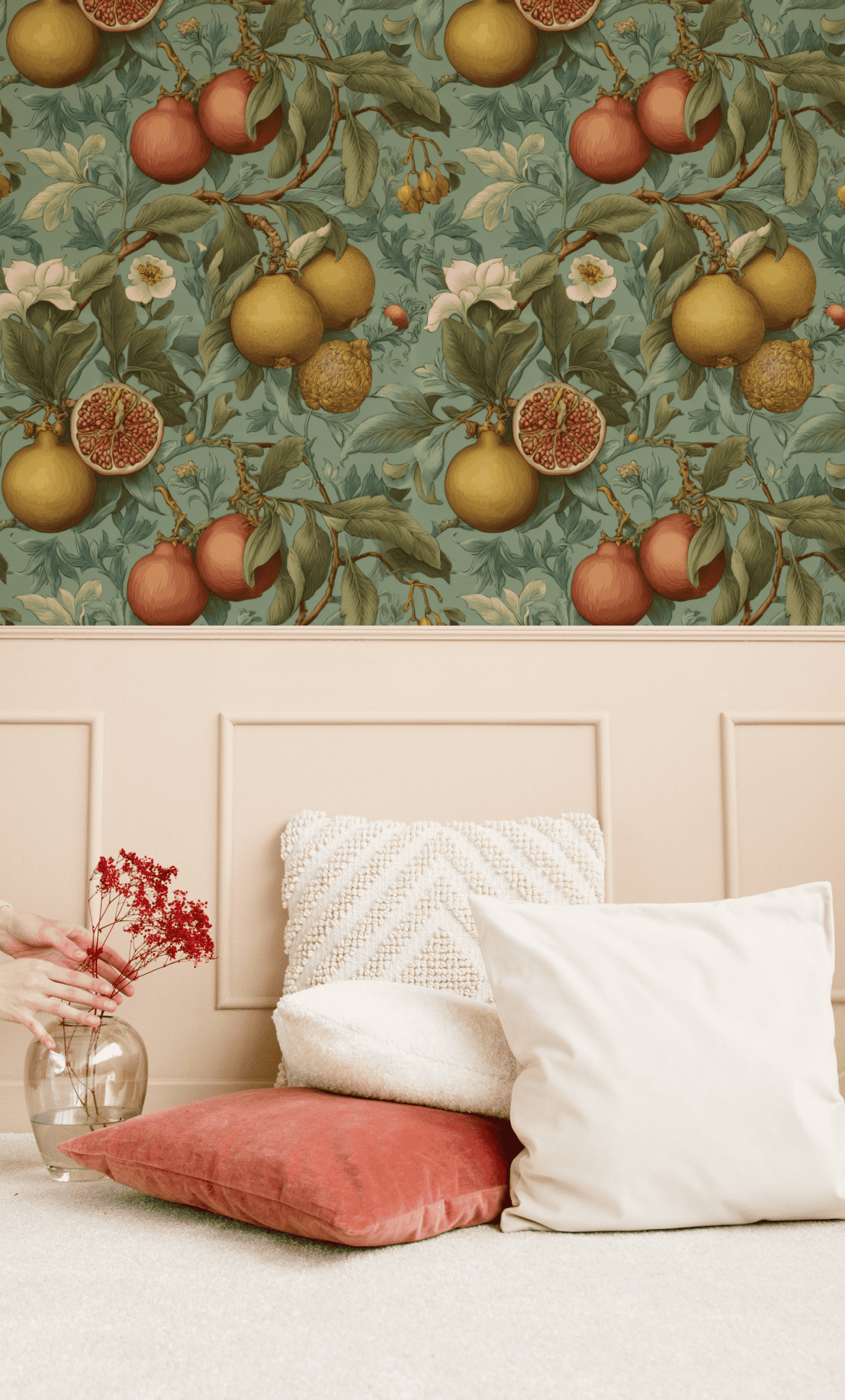 Mottled Citrus Wallpaper