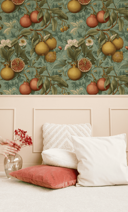 Mottled Citrus Wallpaper