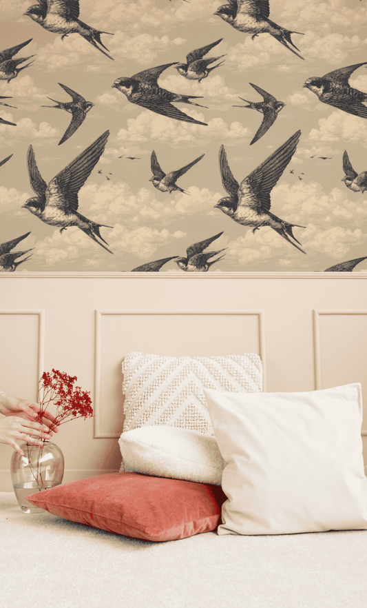 Ebony Skies Wallpaper