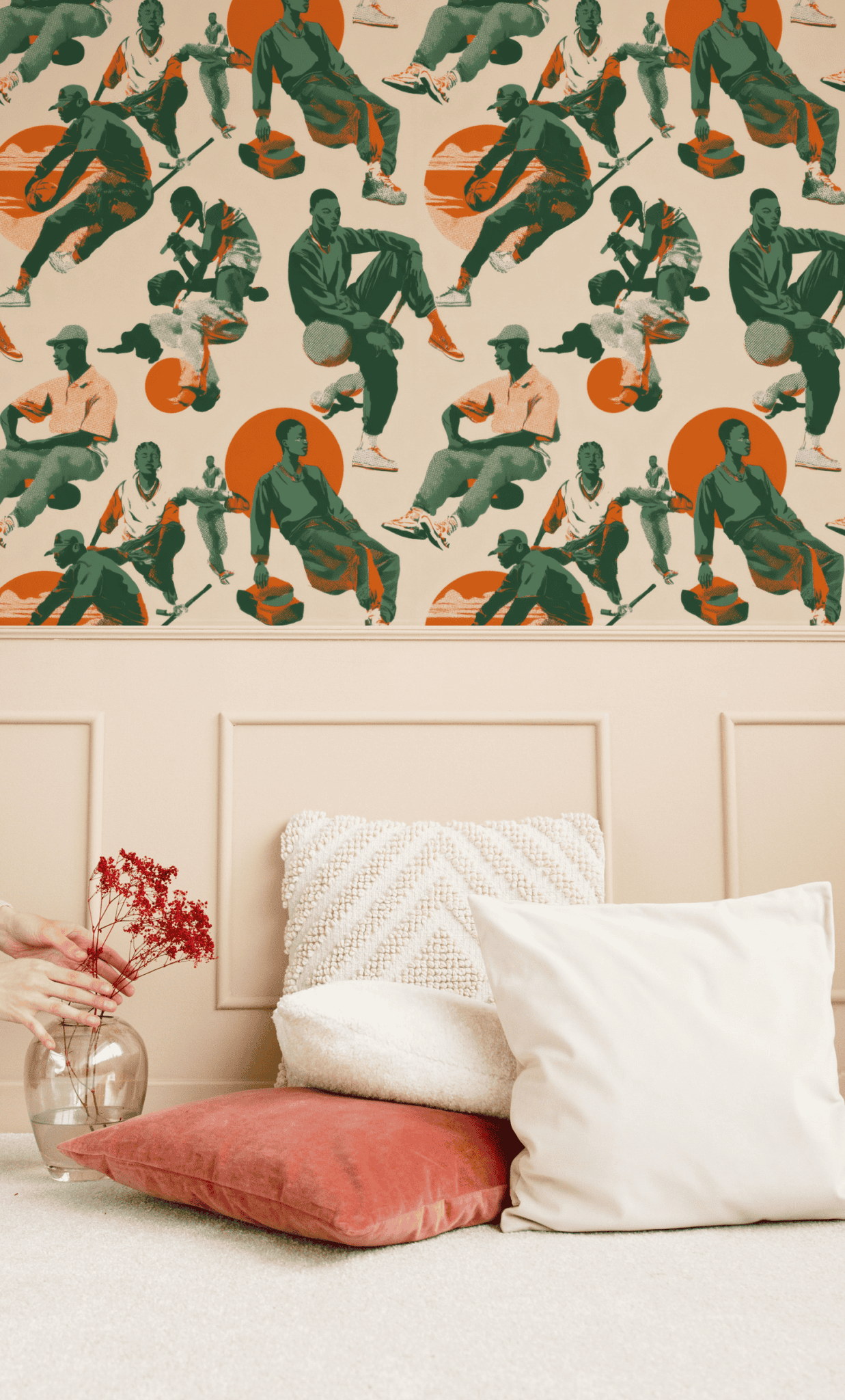 Emerald Athlete Wallpaper