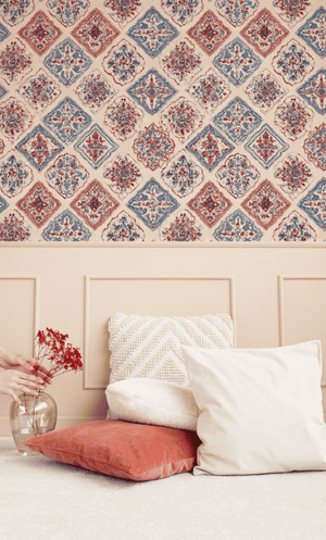 Patchwork Tile Wallpaper