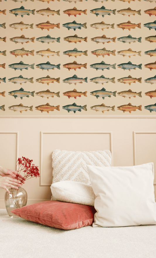 Tranquil Trout Wallpaper