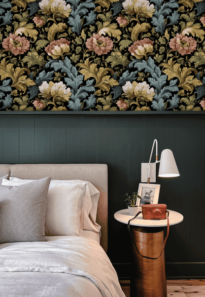 Gilded Acanthus Wallpaper