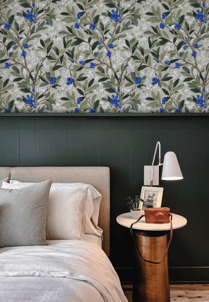 Gothic Blueberry Wallpaper