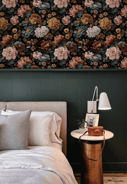 Dramatic Peony Wallpaper