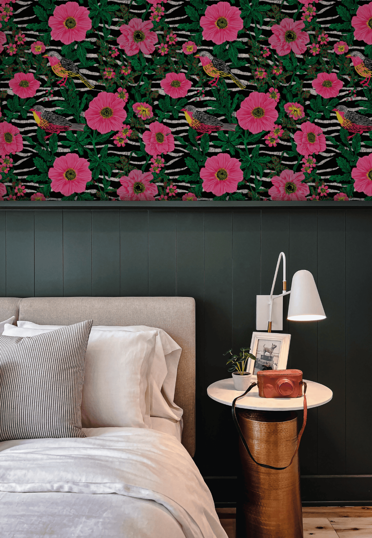 Pink Zebra Wallpaper