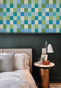 Painted Squares Wallpaper