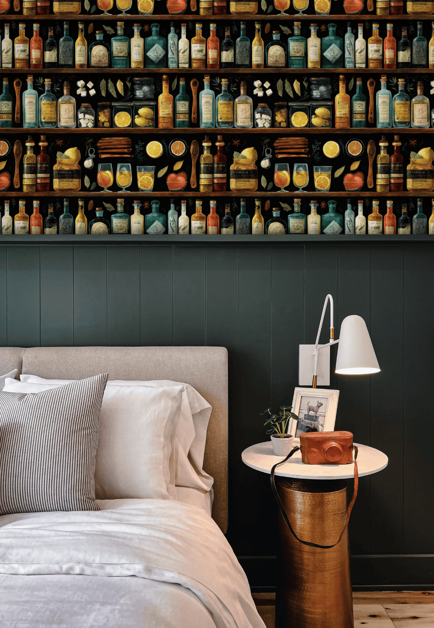 Curious Cocktail Wallpaper