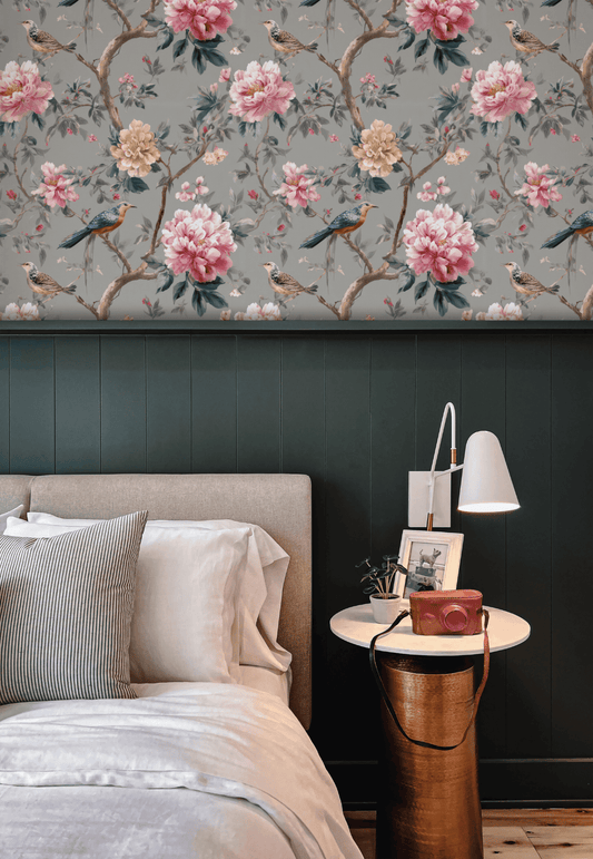 Cerulean Branch Wallpaper