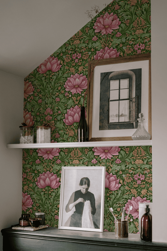 Lotus Verdant Wallpaper