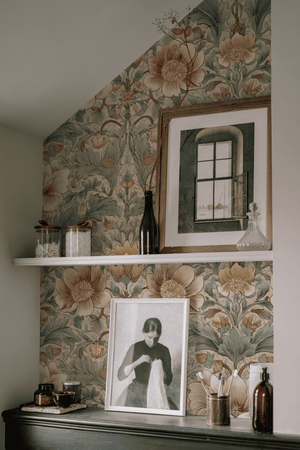 Sage Damask Wallpaper