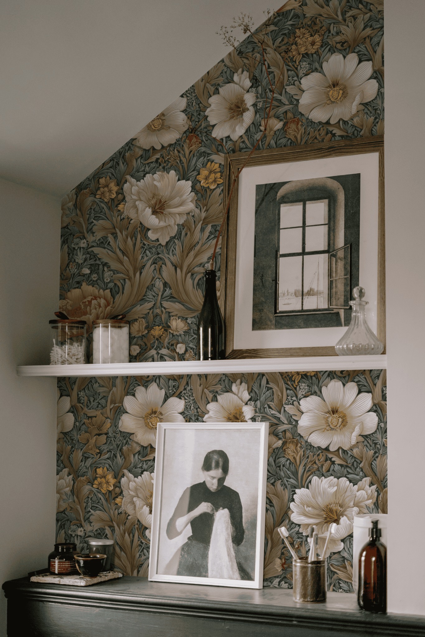 Olive Blossom Wallpaper