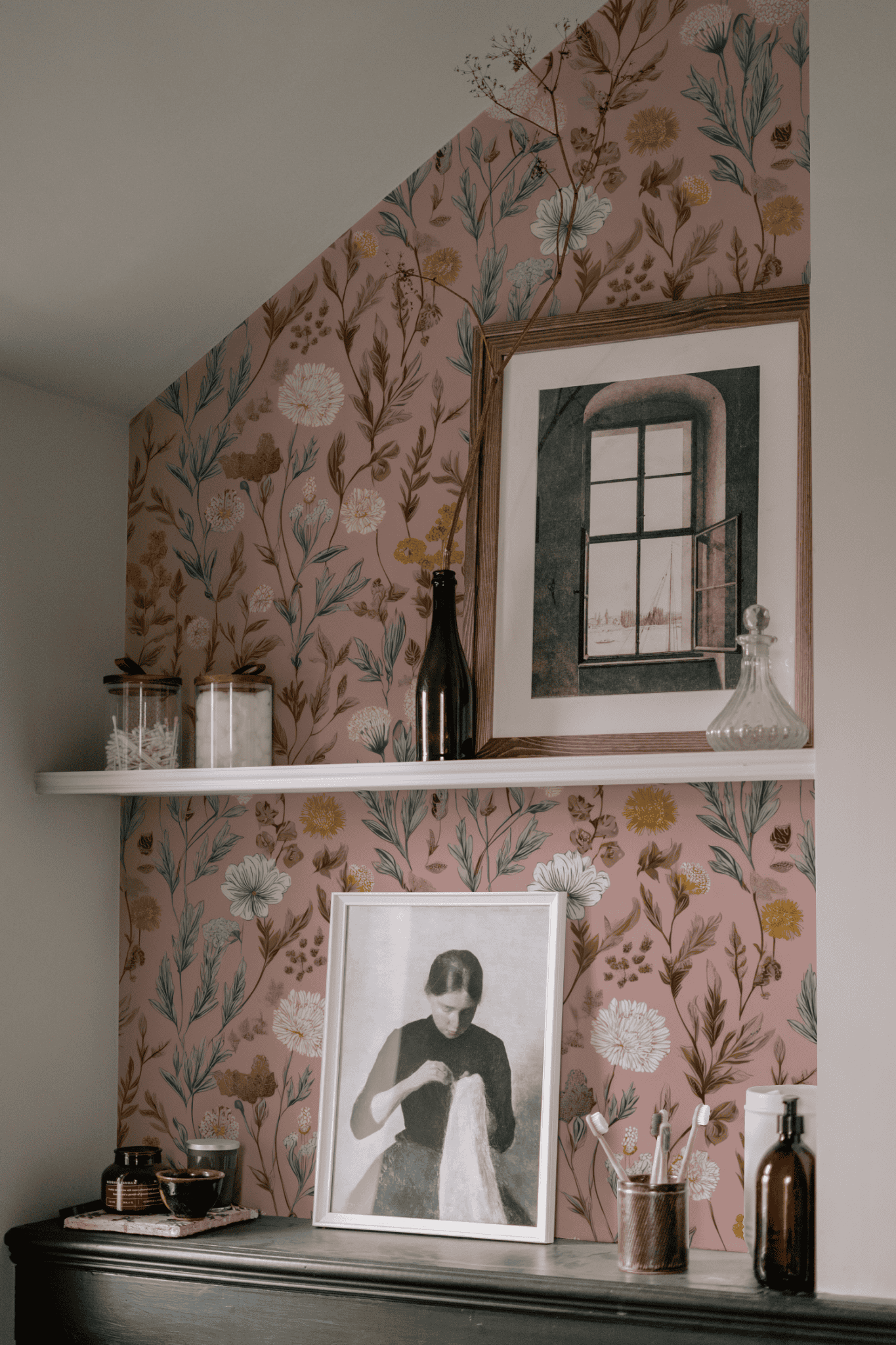 Ethereal Foliage Wallpaper