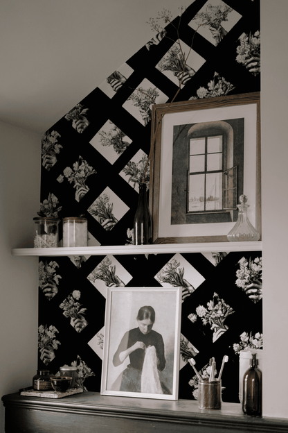 Gothic Bouquet Wallpaper