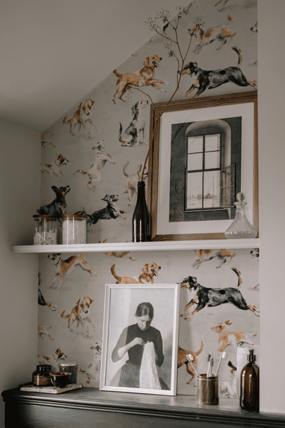 Playful Paws Wallpaper