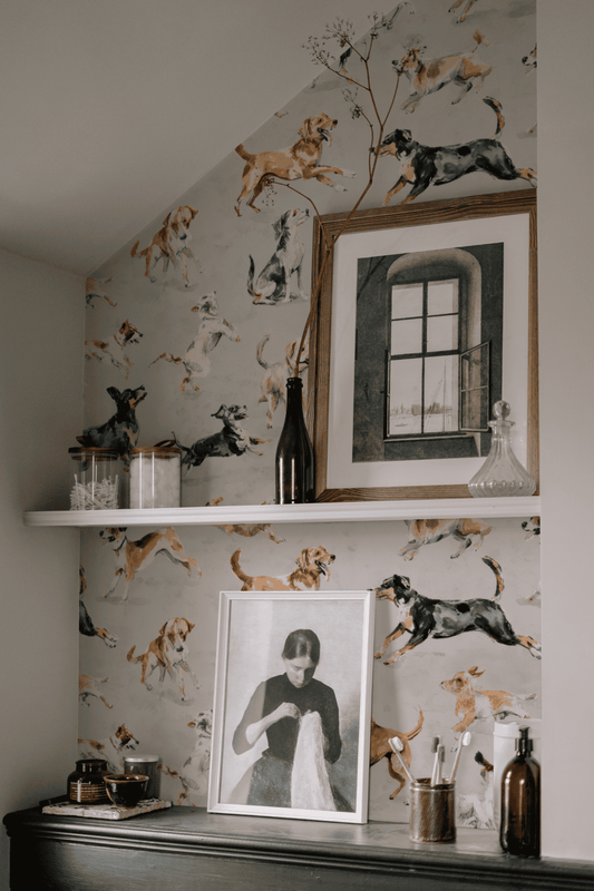 Playful Paws Wallpaper