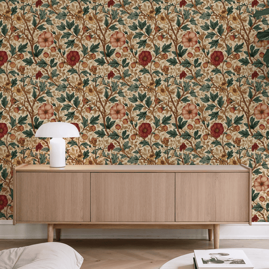 Pomegranate Clover Wallpaper