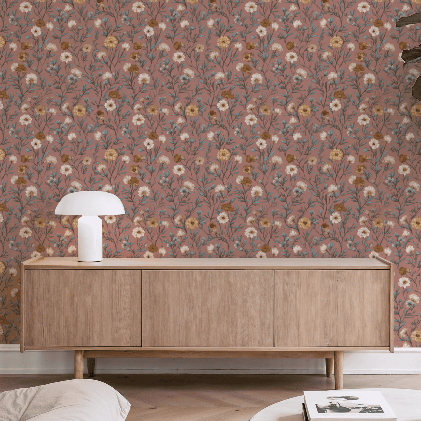 Terra Cotta Wallpaper