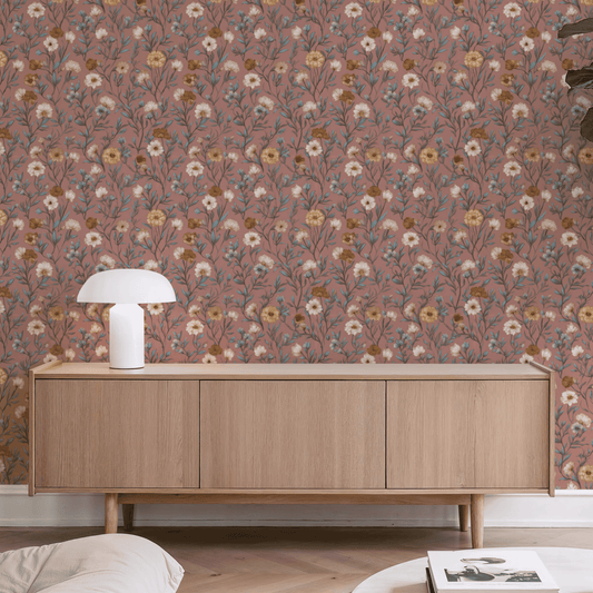 Terra Cotta Wallpaper