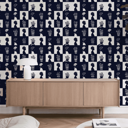 Midnight Florist Wallpaper