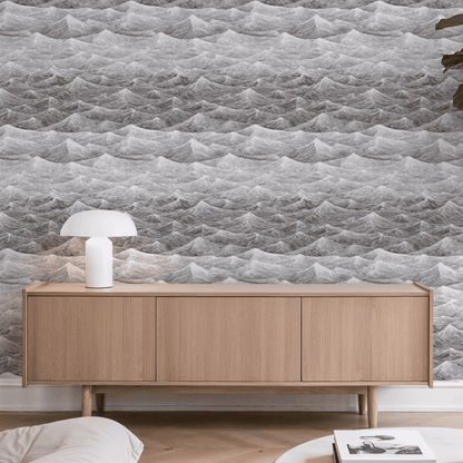 Sketched Ocean Wallpaper