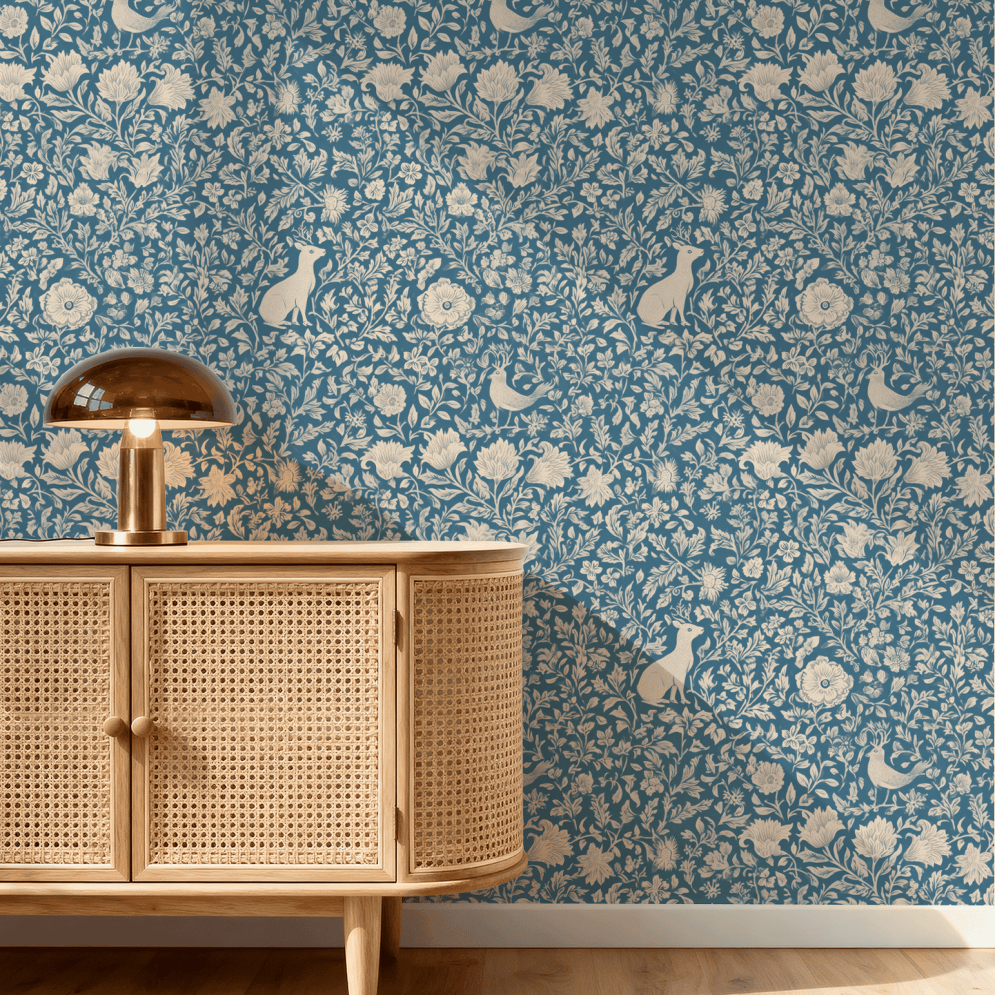 Denim Hare Wallpaper