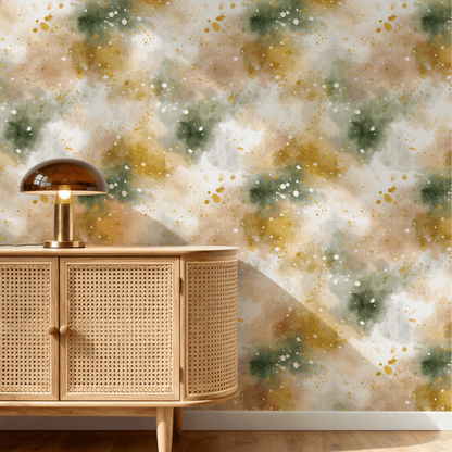 Ethereal Ochre Wallpaper